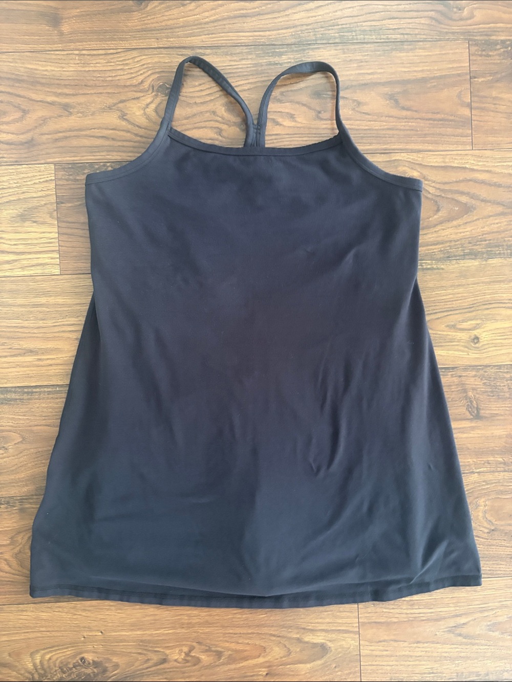 Offline aerie Black Racerback Tank Dress